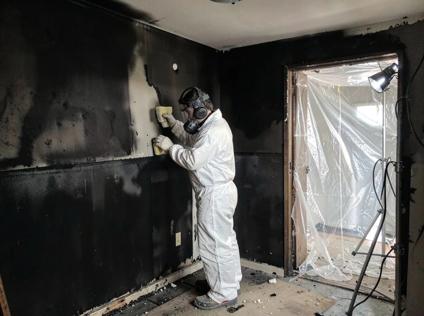 Fire Damage Restoration company in Hersey, MI